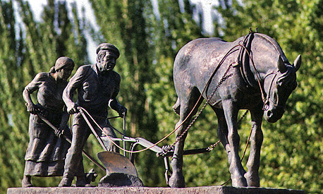 Vista de Centenario con Los Chalets en contexto